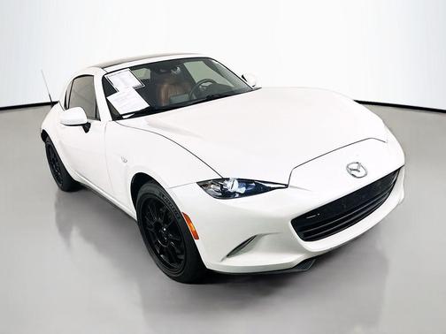 Snowflake White Pearl Mica 2023 Mazda MX-5 Miata RF Grand Touring