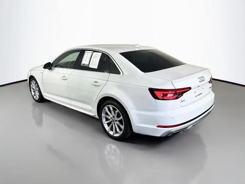 Glacier White Metallic 2019 Audi A4 2.0T Premium Plus