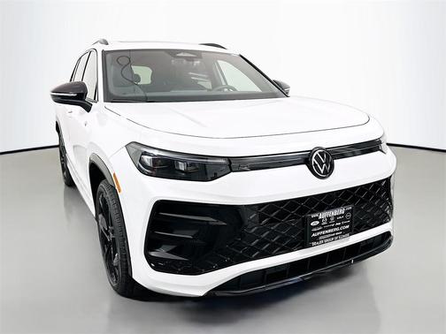 Opal White Pearl 2026 Volkswagen Tiguan 2.0T SE R-Line Black SUV