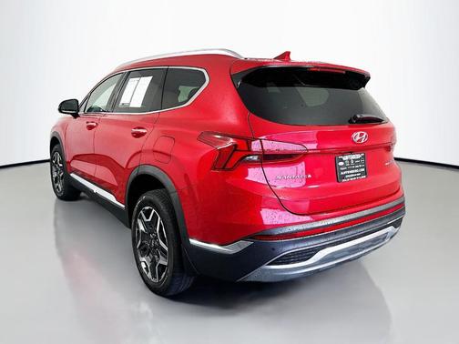 Calypso Red 2023 Hyundai SANTA FE Limited