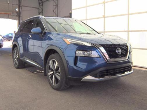 Caspian Blue 2023 Nissan Rogue Platinum