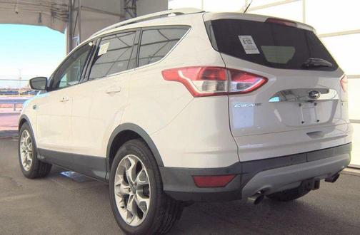 White Platinum Tri-Coat Metallic 2016 Ford Escape Titanium