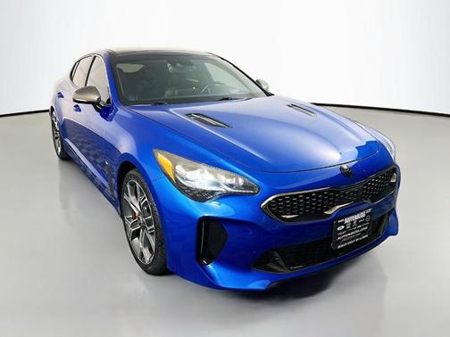 Blue 2020 Kia Stinger GT2