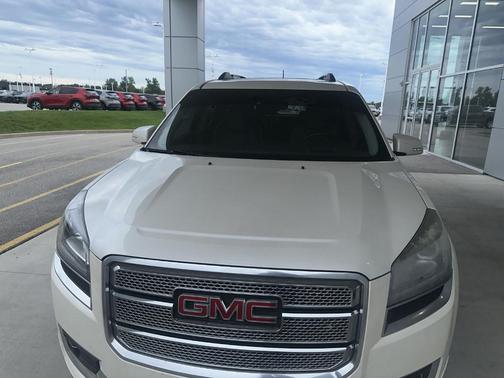 White Diamond Tri-Coat 2014 GMC Acadia Denali