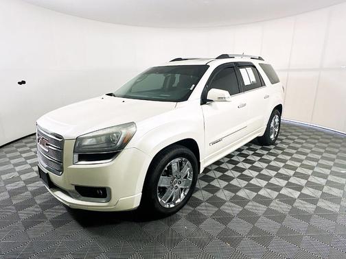 White Diamond Tri-Coat 2014 GMC Acadia Denali