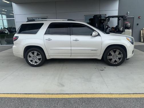 White Diamond Tri-Coat 2014 GMC Acadia Denali