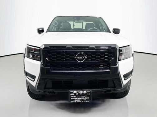 Glacier White 2026 Nissan Frontier SV