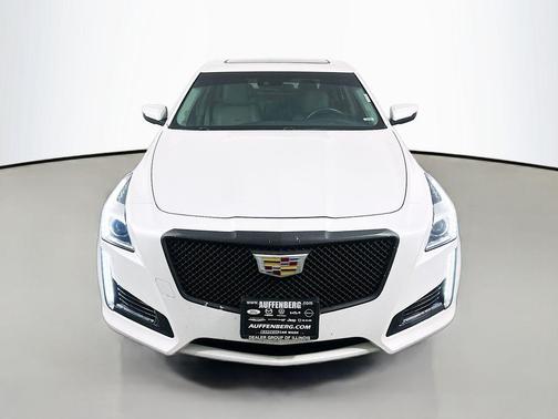 Crystal White Tri-Coat 2018 Cadillac CTS 3.6L Luxury