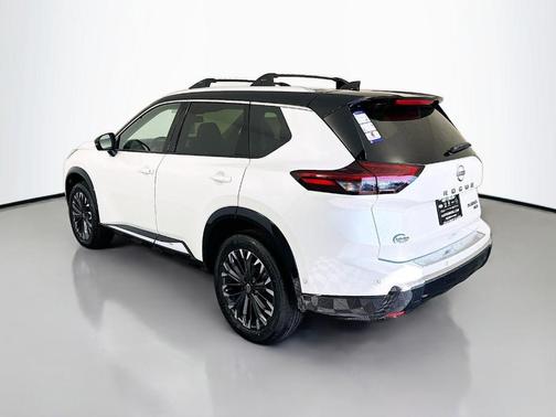 White / Black 2026 Nissan Rogue Platinum