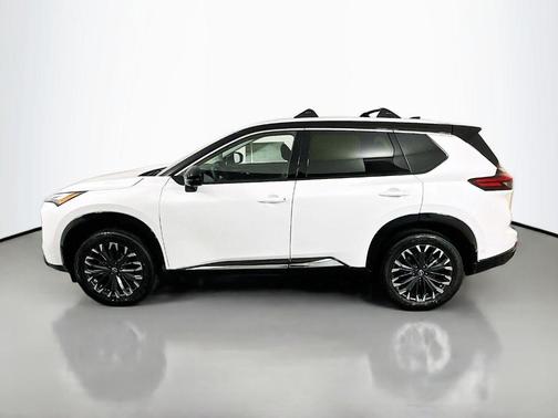 White / Black 2026 Nissan Rogue Platinum