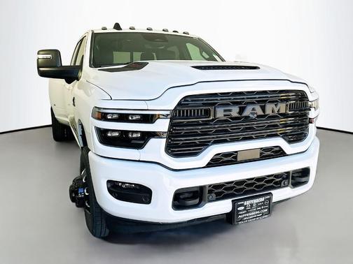 Bright White Clearcoat 2026 RAM 3500 Laramie