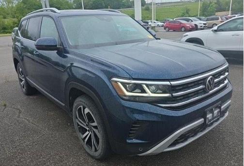 Tourmaline Blue Metallic 2022 Volkswagen Atlas 3.6L SEL