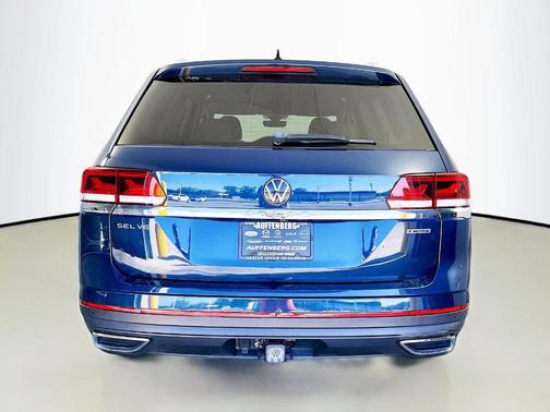 Tourmaline Blue Metallic 2022 Volkswagen Atlas 3.6L SEL