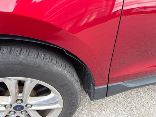 Ruby Red Metallic 2016 Ford Edge SEL