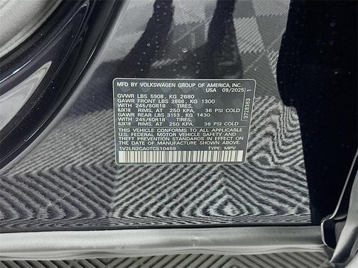 2026 Volkswagen Atlas 2.0T SE