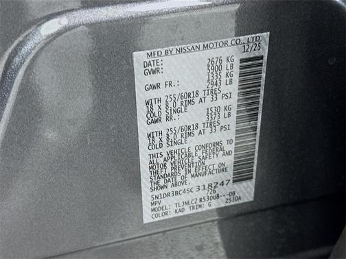 2025 Nissan Pathfinder SV