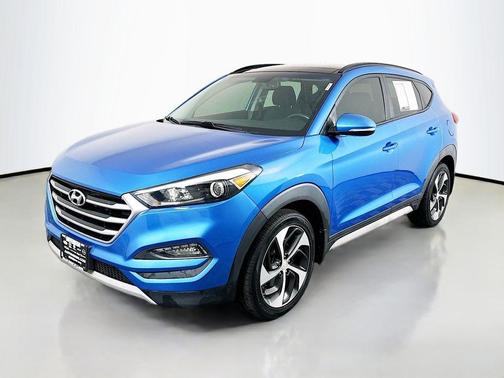 Caribbean Blue 2017 Hyundai TUCSON Value