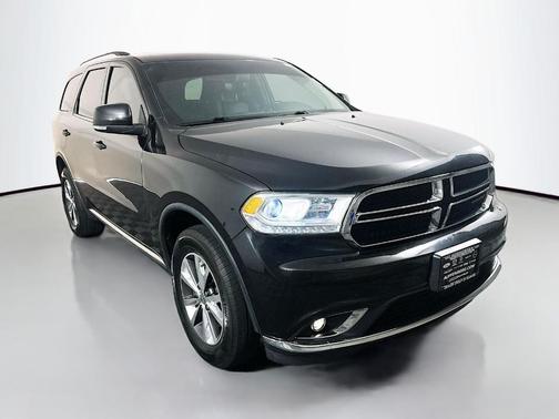 Brilliant Black Crystal Pearlcoat 2016 Dodge Durango Limited