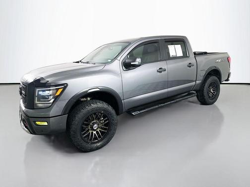 Gun Metallic 2022 Nissan Titan PRO-4X