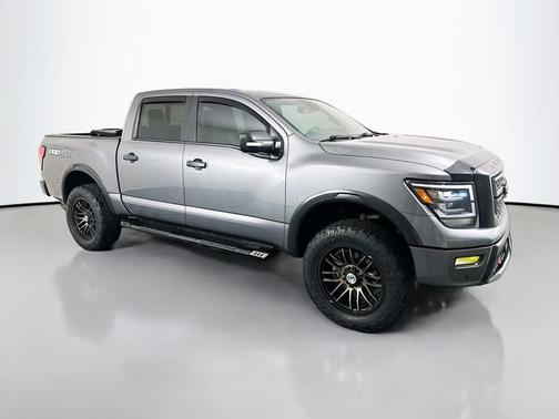 Gun Metallic 2022 Nissan Titan PRO-4X