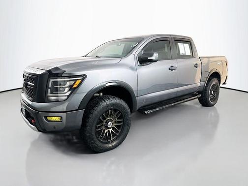 Gun Metallic 2022 Nissan Titan PRO-4X
