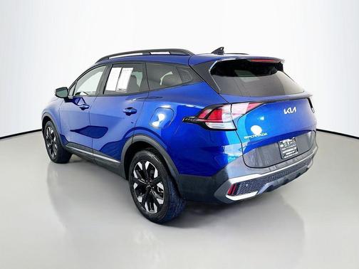 Sapphire Blue 2023 Kia Sportage X-Line