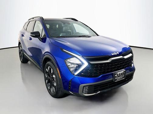 Sapphire Blue 2023 Kia Sportage X-Line