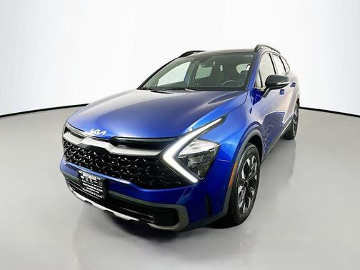 Sapphire Blue 2023 Kia Sportage X-Line
