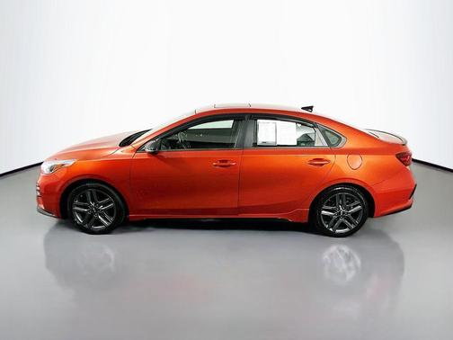 Fire Orange 2021 Kia Forte GT-Line