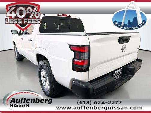 Glacier White 2026 Nissan Frontier S