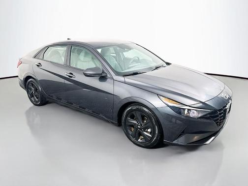 Portofino Gray 2021 Hyundai ELANTRA SEL