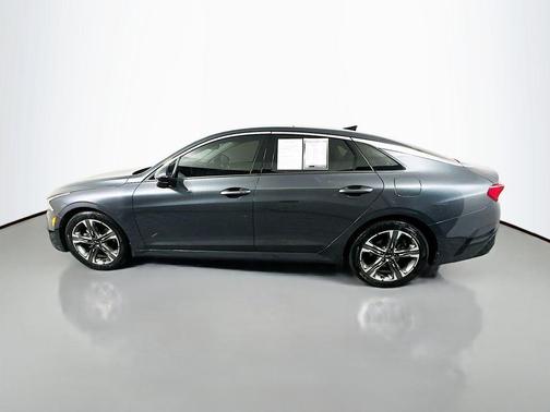 Gravity Gray 2021 Kia K5 EX