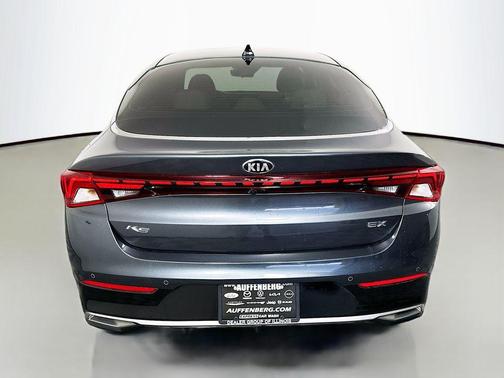 Gravity Gray 2021 Kia K5 EX