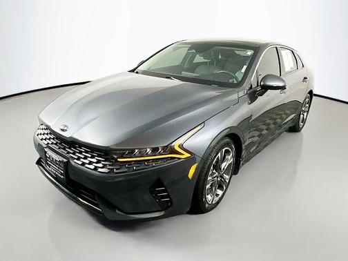 Gravity Gray 2021 Kia K5 EX