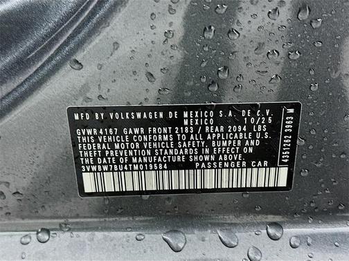 2026 Volkswagen Jetta 1.5T Sport