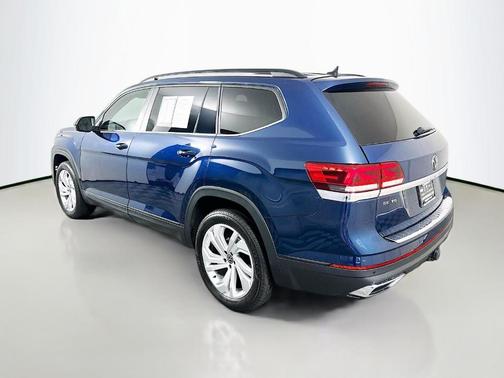 Tourmaline Blue Metallic 2022 Volkswagen Atlas 3.6L SE w/Technology