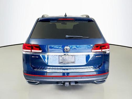 Tourmaline Blue Metallic 2022 Volkswagen Atlas 3.6L SE w/Technology