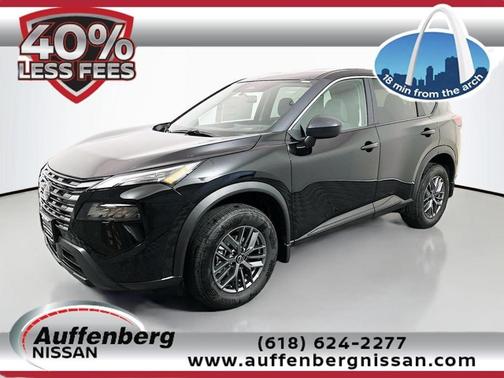Super Black 2026 Nissan Rogue S