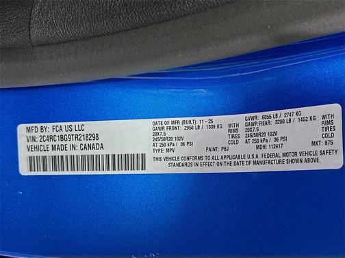 2026 Chrysler Pacifica Select