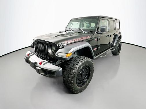 Black Clearcoat 2018 Jeep Wrangler Unlimited Rubicon