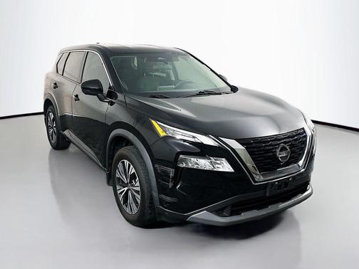Black 2021 Nissan Rogue SV