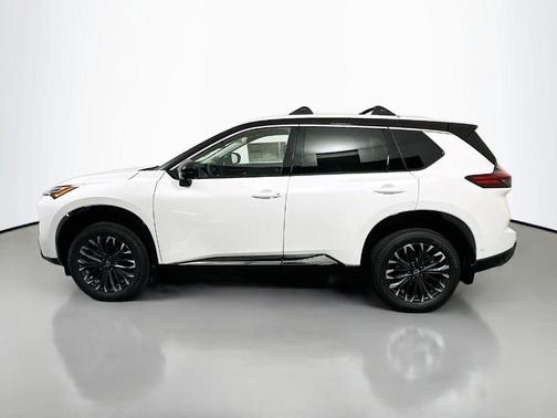 White / Black 2026 Nissan Rogue Platinum