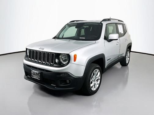Glacier Metallic 2018 Jeep Renegade Latitude