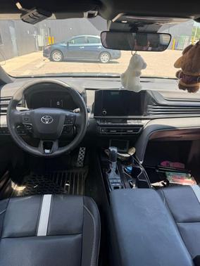 Midnight Black Metallic 2025 Toyota Camry SE
