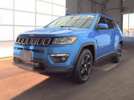 Laser Blue 2020 Jeep Compass Latitude