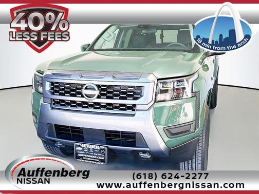 Green 2026 Nissan Frontier SV
