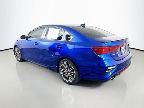 Deep Sea Blue 2021 Kia Forte GT