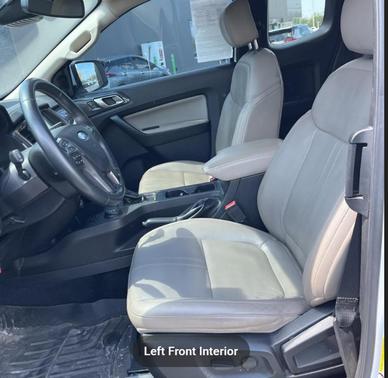 Oxford White 2019 Ford Ranger Lariat