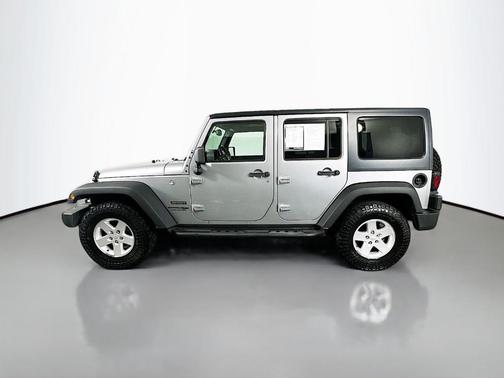 Billet Silver Metallic Clearcoat 2018 Jeep Wrangler JK Unlimited Sport