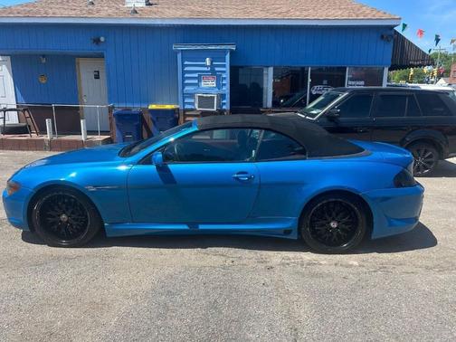 Atlantic Blue Metallic 2005 BMW 645 645Ci 2dr Convertible